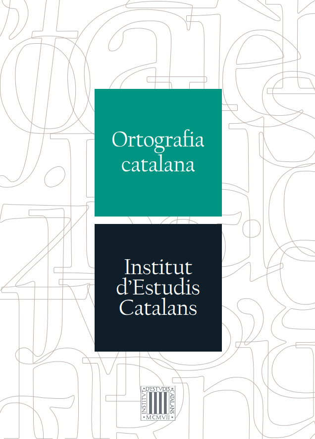 ortografia catalana, IEC, accents diacrítics